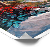 Hyeres, France Vintage Poster herstelde (Hoek)