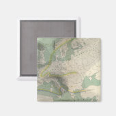 Hyetografische kaart Europa Magneet (Voorkant / Achterkant)