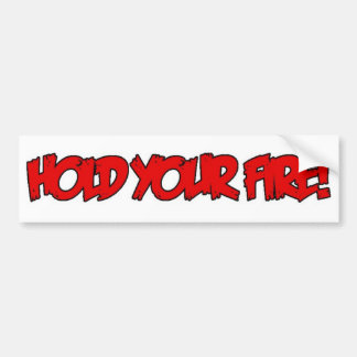HYF! Bumpersticker White