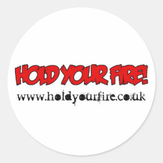 HYF! Witte Sticker