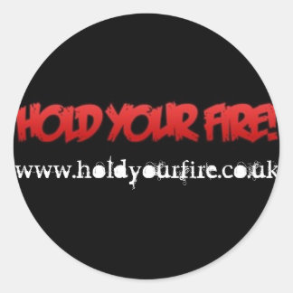HYF! Zwarte sticker met WWW