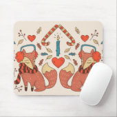 Hygee kerstvos muismat (Met muis)