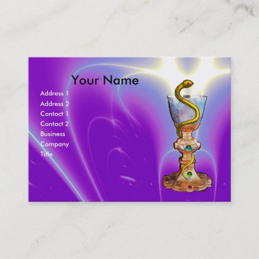 HYGEIA , APOTHEKER VISITEKAARTJE (Voorkant)