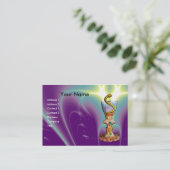 HYGEIA , APOTHEKER VISITEKAARTJE (Staand voorkant)