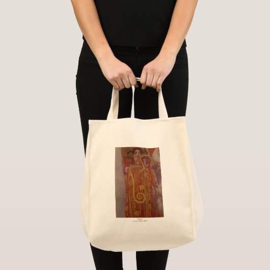 Hygeia door Gustav Klimt Tote Bag (Voorkant (product))
