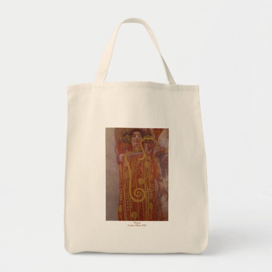 Hygeia door Gustav Klimt Tote Bag (Voorkant)