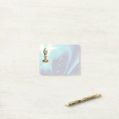 HYGEIA, GENEESKUNDE, FARMACY Blauwgroen Blauw Post-it® Notes (Op bureau)