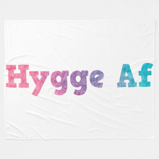 hygge af blanket fleece deken (Voorkant (Horizontaal))