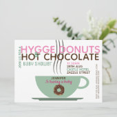 HYGGE Baby/Bruids/Douche of EVENEMENT Uitnodiginge Kaart (Staand voorkant)