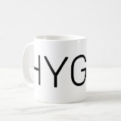 Hygge Black Koffiemok (Voorkant links)
