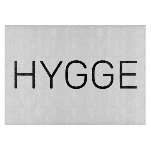Hygge Black Snijplank (Voorkant)