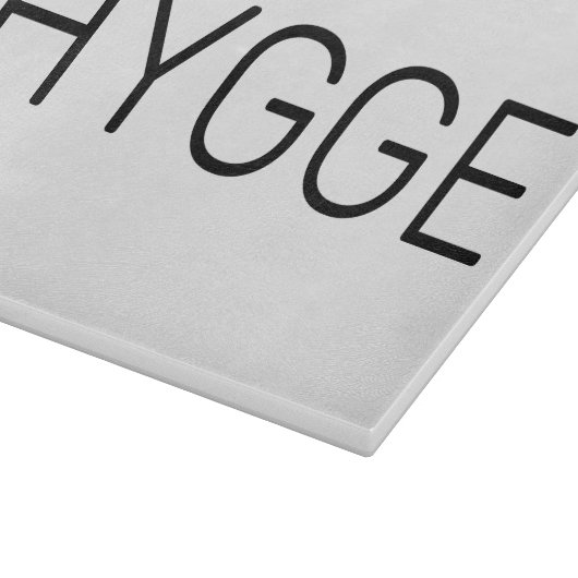 Hygge Black Snijplank (Hoek)