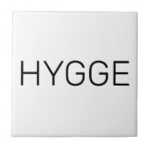 Hygge Black Tegeltje (Voorkant)