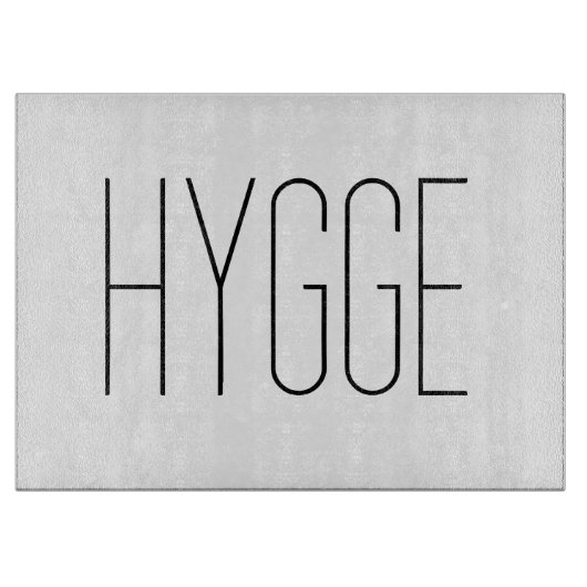Hygge Black Thin Snijplank (Voorkant)
