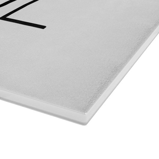 Hygge Black Thin Snijplank (Hoek)