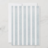 Hygge Blue Winter New Home for Holiday Invitation Kaart (Achterkant)