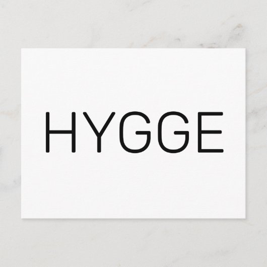 Hygge Briefkaart (Voorkant)