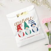 Hygge Christmas Gnome voor de Feestdagen Sneeuwvlo Bedankzakje (Gezegeld)