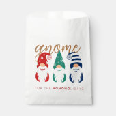 Hygge Christmas Gnome voor de Feestdagen Sneeuwvlo Bedankzakje (Voorkant)