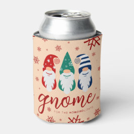 Hygge Christmas Gnome voor de Feestdagen Sneeuwvlo Blikjeskoeler