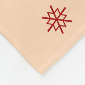 Hygge Christmas Gnome voor de Feestdagen Sneeuwvlo Fleece Deken (Hoek)