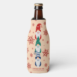Hygge Christmas Gnome voor de Feestdagen Sneeuwvlo Flesjeskoeler