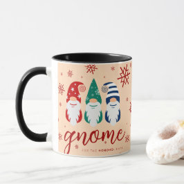 Hygge Christmas Gnome voor de Feestdagen Sneeuwvlo Mok