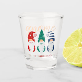 Hygge Christmas Gnome voor de Feestdagen Sneeuwvlo Shot Glas