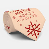 Hygge Christmas Gnome voor de Feestdagen Sneeuwvlo Stropdas (Opgerold)