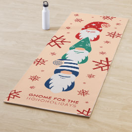 Hygge Christmas Gnome voor de Feestdagen Sneeuwvlo Yogamat