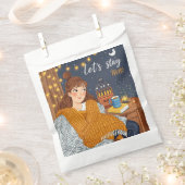 Hygge Cosy Candlelight Night vieren Bedankzakje (Geknipt)