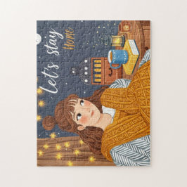 Hygge Cosy Candlelight Night vieren Legpuzzel