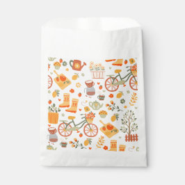 Hygge CottageCore Tea Garden Fiets Bedankzakje