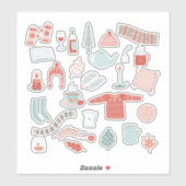 Hygge Cozy Home Sticker (Vel)