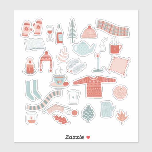 Hygge Cozy Home Sticker (Vel)
