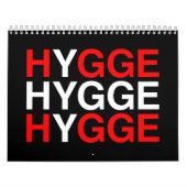 HYGGE Deense vlag Kalender (Hoes)