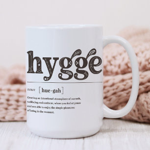 Hygge Definitie Deens Quote Gezellig Seizoen Koffiemok