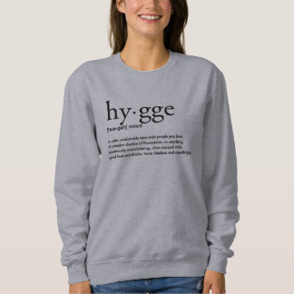 Hygge Definition Cozy Winter Comfort minimalist  Trui