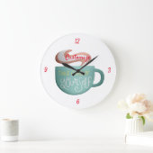 Hygge Drink Self-Care Thunder_Cove Grote Klok (Huis)