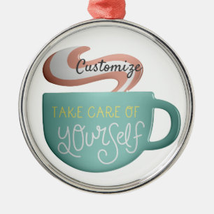Hygge Drink Self-Care Thunder_Cove Metalen Ornament
