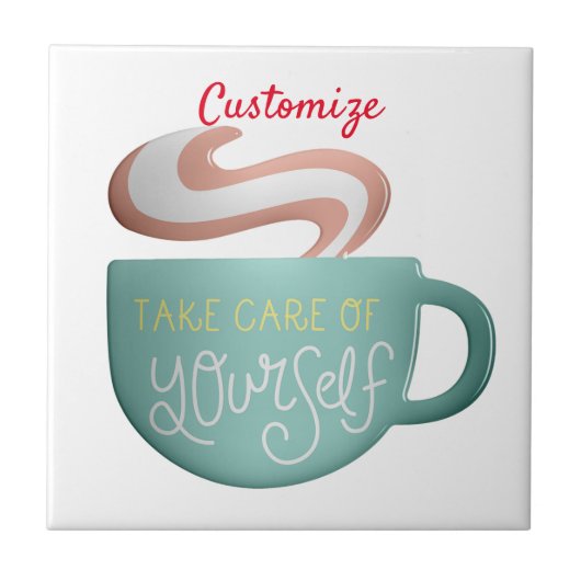 Hygge Drink Self-Care Thunder_Cove Tegeltje (Voorkant)