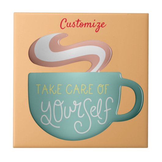 Hygge Drink Self-Care Thunder_Cove Tegeltje (Voorkant)