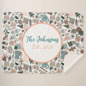  Hygge Familiedeken Sherpa Deken (Voorkant (horizontaal))