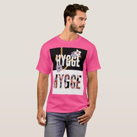 HYGGE Floral T-Shirt – Gezellig Noords met estheti (Voorkant volledig)