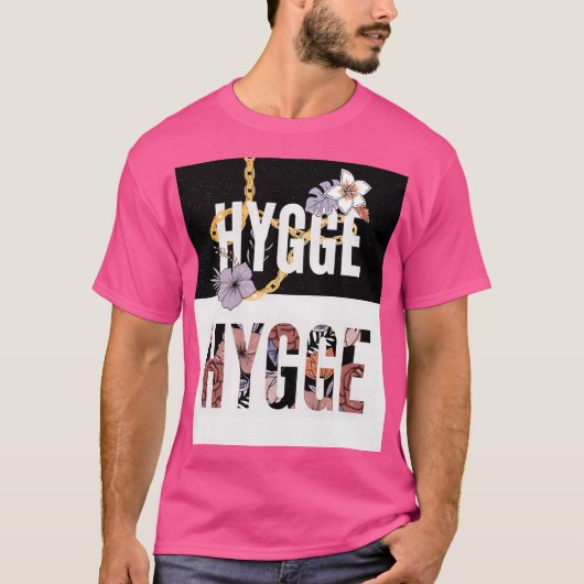 HYGGE Floral T-Shirt – Gezellig Noords met estheti (Voorkant)