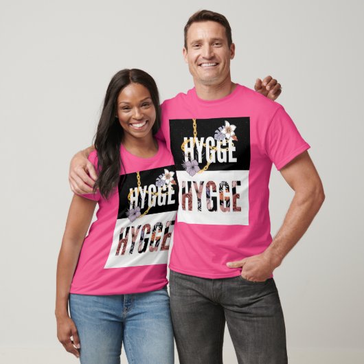 HYGGE Floral T-Shirt – Gezellig Noords met estheti (Unisex)