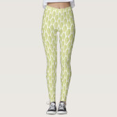 Hygge Flowers Patroon Leggings (Voorkant)