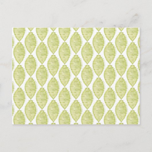 Hygge Flowers Pattern Briefkaart (Voorkant)