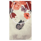 Hygge Folk Art Konijn Vlinder Bloemen Verjaardag Klein Cadeauzakje (Achterkant)