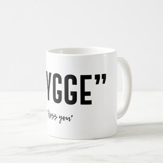Hygge Funny Mug Koffiemok (Voorkant rechts)